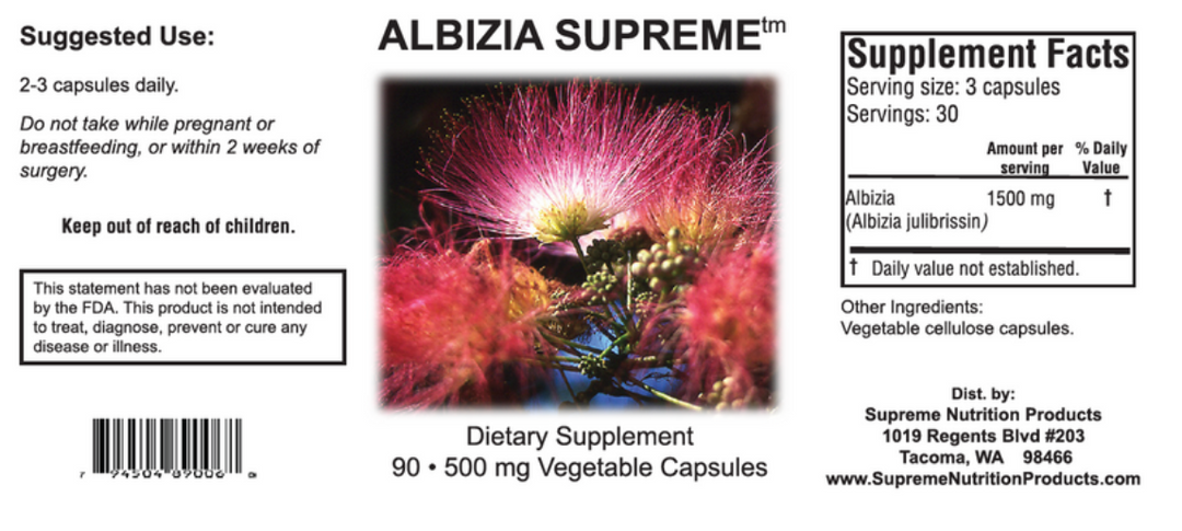 Albizia Supreme: happiness herb